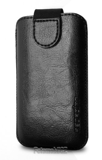 Pouzdro FIXED Tweak se zavíráním, PU kůže, velikost 3XL, černé