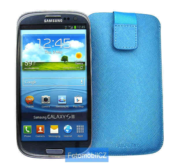 Moderní pouzdro s vysunováním pro Samsung i9300 Galaxy S 3