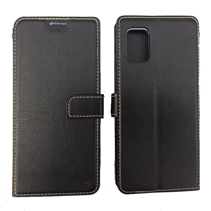 Pouzdro Molan Cano Issue Book Samsung Galaxy A51 černé + sklo na displej