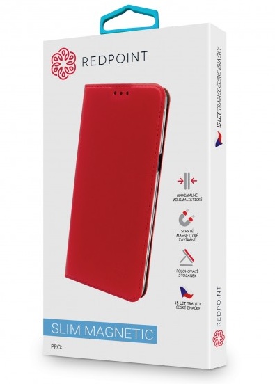RedPoint Book Slim pouzdro pro Galaxy S7, Red