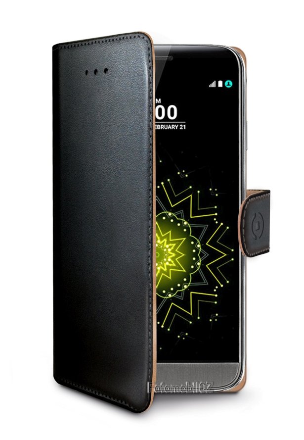 Pouzdro typu kniha stojánkové CELLY Wally pro LG G5, černé