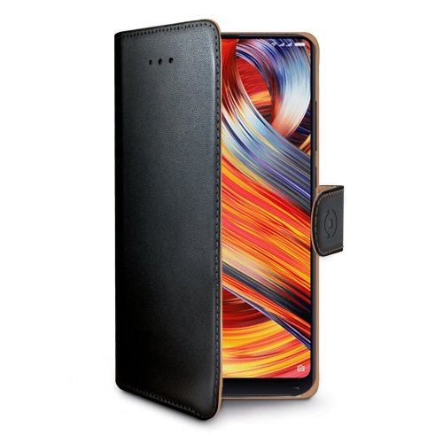 Pouzdro typu kniha CELLY Wally pro Xiaomi Mi Mix 2, černé