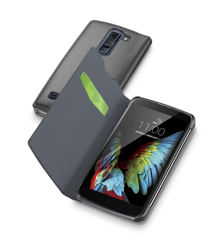 Pouzdro typu kniha CellularLine Book Essential pro LG K420N K10, černé