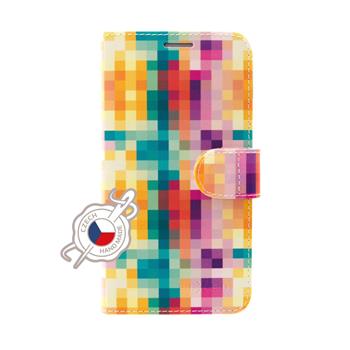 Pouzdro typu kniha FIXED FIT pro Huawei P20 Lite, motiv Dice