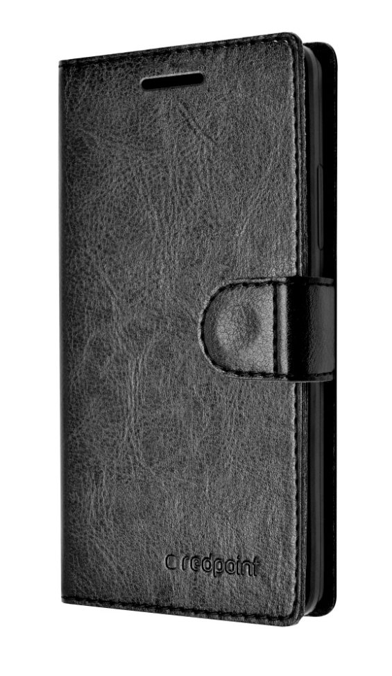 Pouzdro typu kniha FIXED s gelovou vaničkou pro Huawei P8, černé