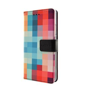 Pouzdro typu kniha FIXED Opus pro Samsung J330F Galaxy J3 2017, motiv Dice