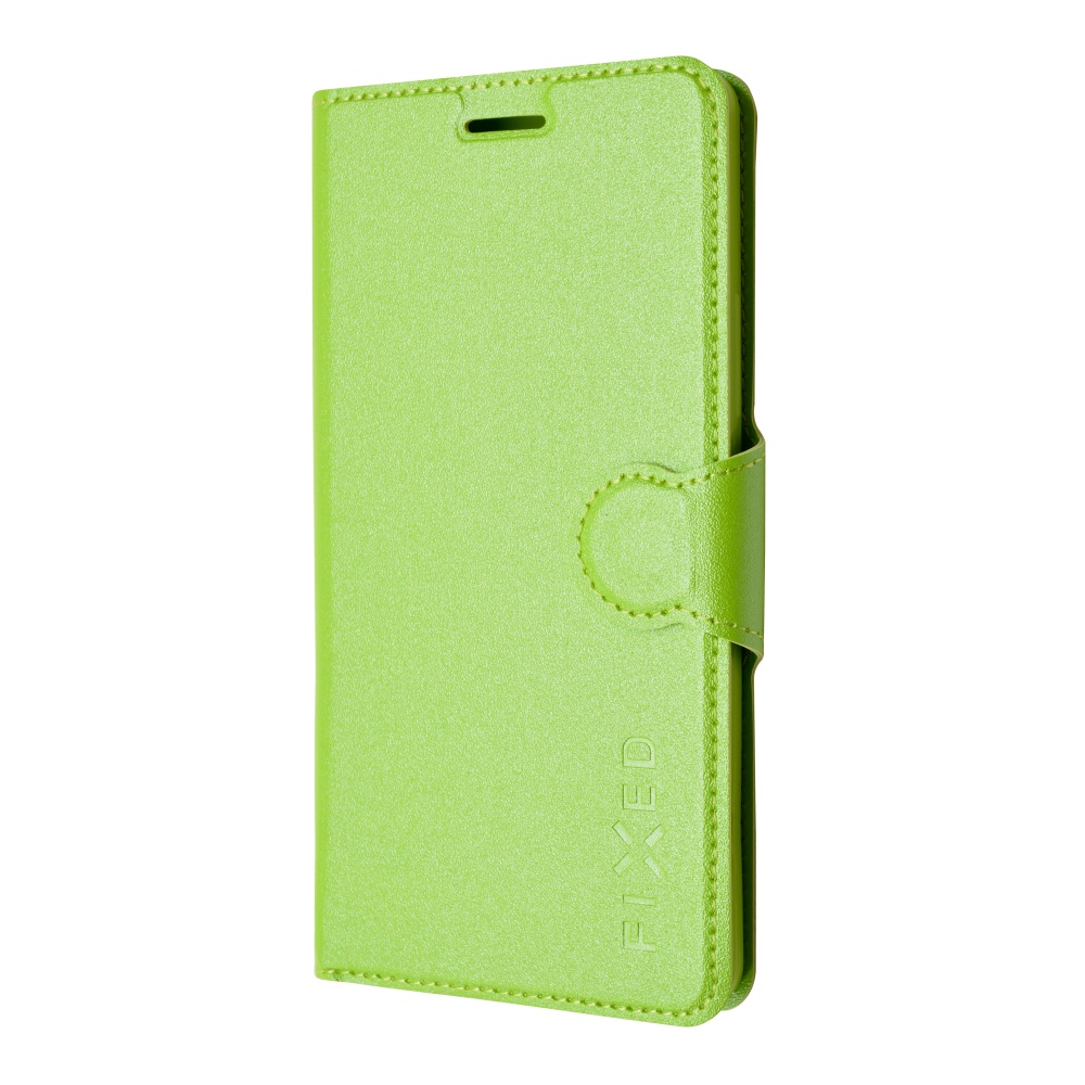Pouzdro typu kniha FIXED FIT pro Lenovo A7000, zelené