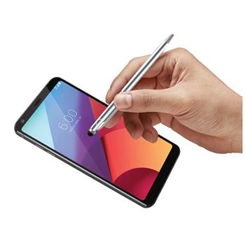 Psací pero stylus 2v1 pro dotykové displeje FIXED Pen2, stříbrné