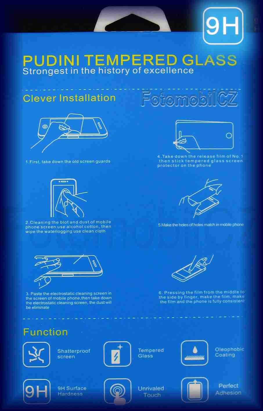 Pudini Tvrzené Sklo 0.3mm pro Huawei P20 (EU Blister)