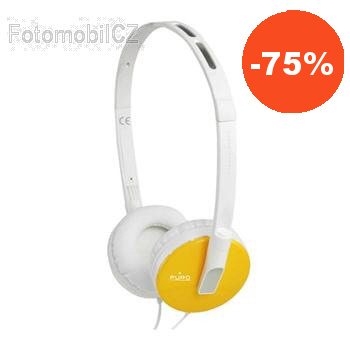 Puro Stereo headset HS305YEL pro iPod, iPhone, iPad