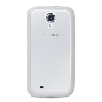 Puro kryt Clear pro Samsung i9505 Galaxy S4, bílá + fólie na displej