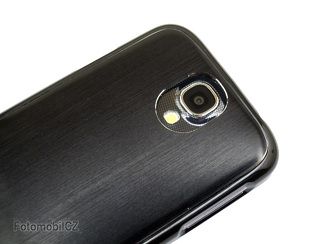 Pouzdro kryt PURO Metal + fólie pro Samsung i9505 Galaxy S4