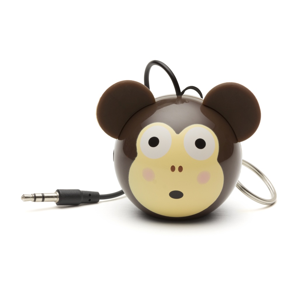 Reproduktor KITSOUND Mini Buddy Monkey, 3,5 mm jack