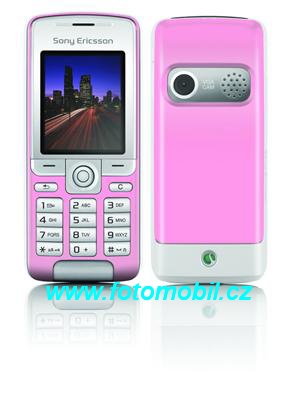 Sony Ericsson kryt Style-Up Light Pink pro K310i/320i