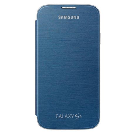 EF-FI950BLEG Samsung Flip Pouzdro pro i9505 Galaxy S4 Blue (EU Blister)