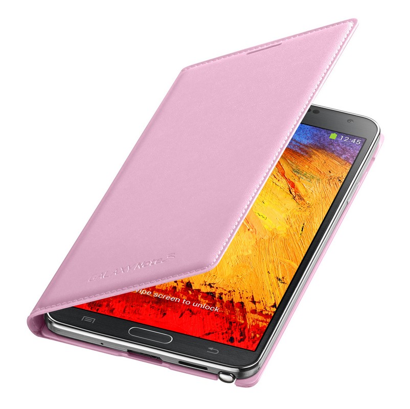 EF-WN900BIE Samsung Flip Pouzdro pro N9005 Galaxy Note 3 PINK růžová barva (EU Blister)