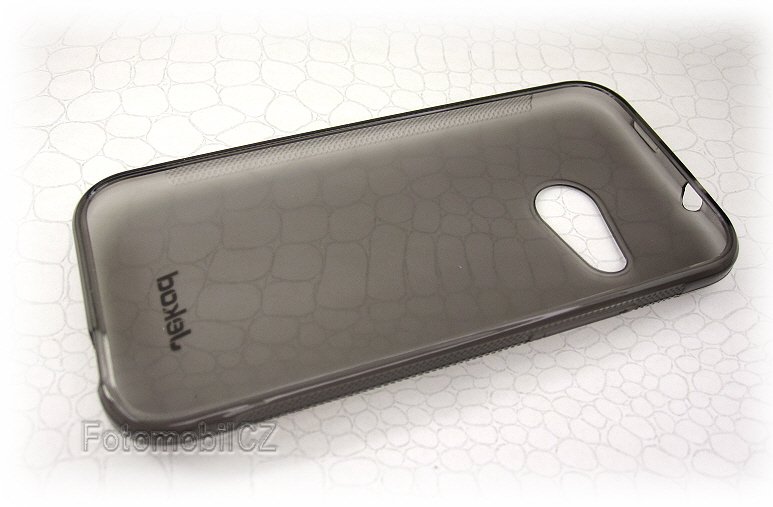 Silikonové pouzdro kryt JEKOD TPU + fólie Black pro HTC M8 ONE mini 2