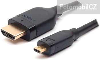 Sony Ericsson HDMI kabel IM820 typ A-->D, bulk