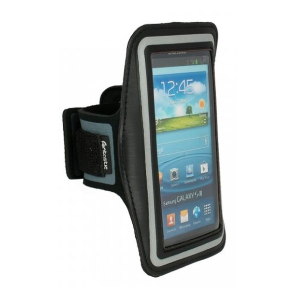 Sportovní neoprénové pouzdro ARMBAND Fontastic na ruku, velikost 3XL, černé