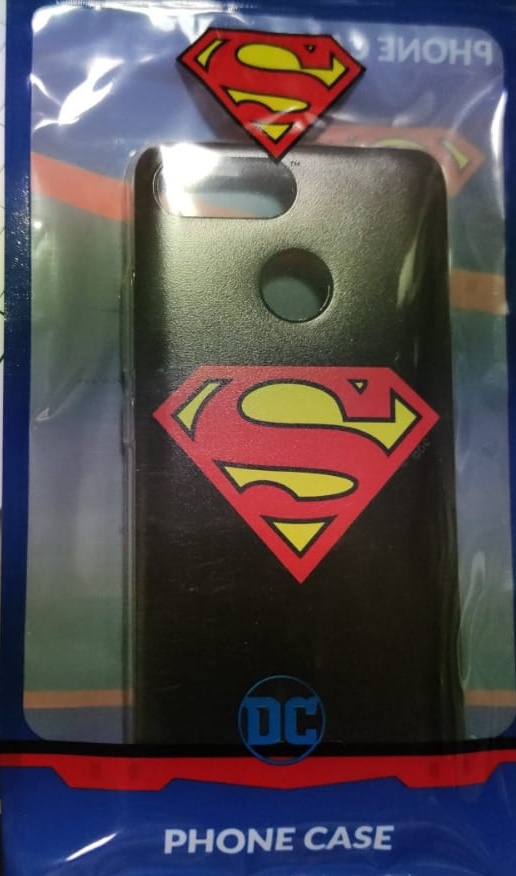 Superman Zadní Kryt 002 Black pro Xiaomi Redmi 6