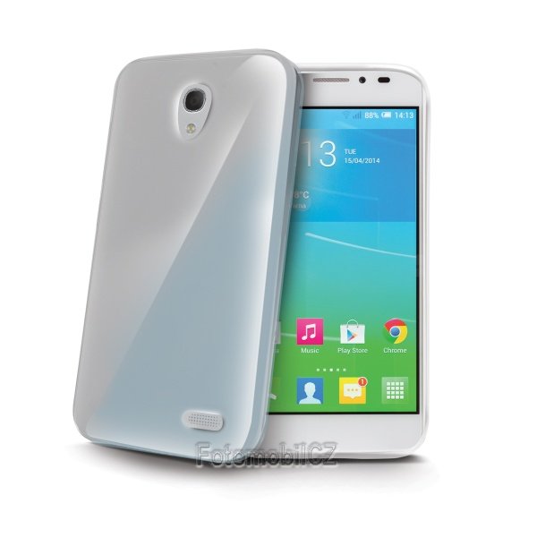 TPU silikonové pouzdro CELLY Gelskin pro Alcatel One Touch Idol X+, bezbarvé