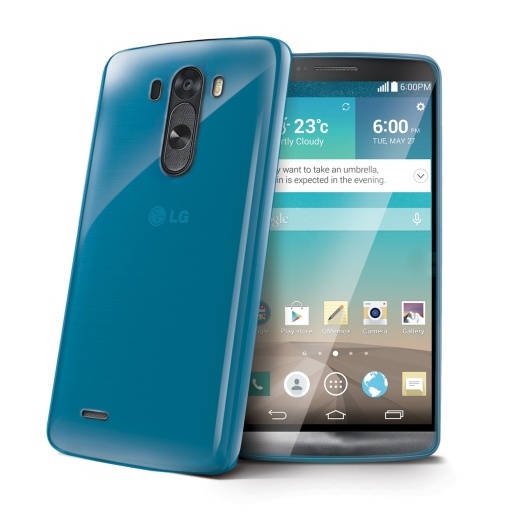 TPU silikonové pouzdro CELLY Gelskin pro LG G3, modré