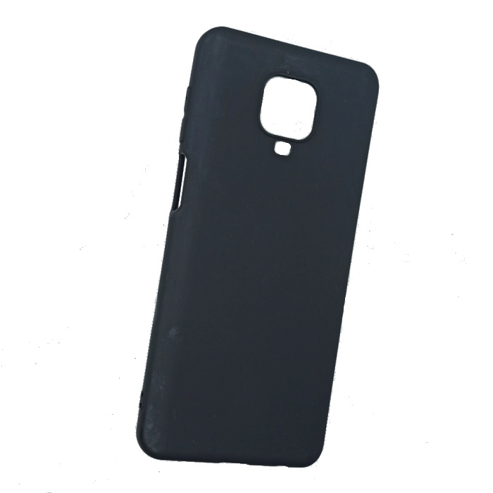 Silikonové TPU pouzdro Matt pro Xiaomi Redmi Note 9 Pro černé