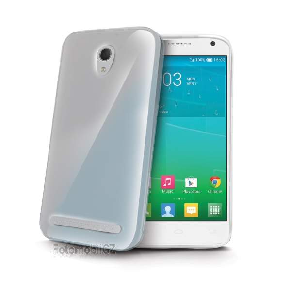 Silikonové TPU pouzdro CELLY Gelskin pro Alcatel Idol 2 Mini S, bezbarvé