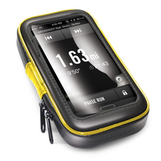 Voděodolný držák CELLY FLEXBIKE pro 5,7