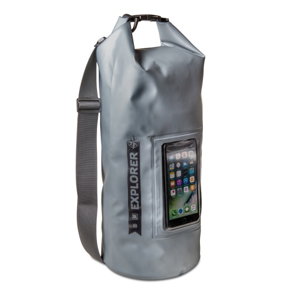 Voděodolný vak CELLY Explorer 10L s kapsou na telefon do 6,2
