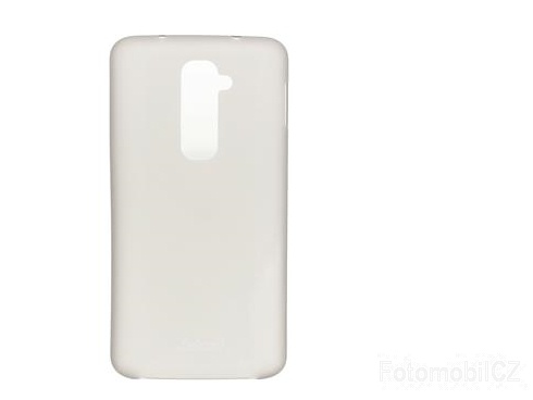 Pouzdro JEKOD PP ultratenký 0,3 mm kryt Grey + fólie pro LG D802 G2
