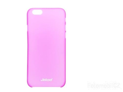 Pouzdro JEKOD PP ultratenký 0,3 mm kryt PINK růžová barva pro iPhone 6 4.7