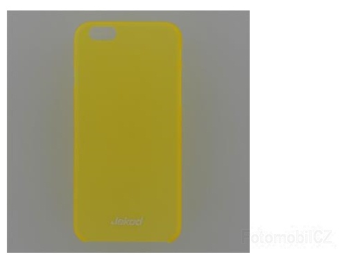 Pouzdro JEKOD PP ultratenký 0,3 mm kryt Yellow + fólie pro iPhone 6 4.7