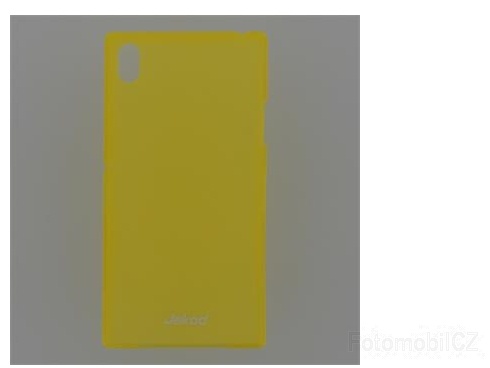 Pouzdro JEKOD PP ultratenký 0,3 mm kryt Yellow pro Sony D6603 Xperia Z3