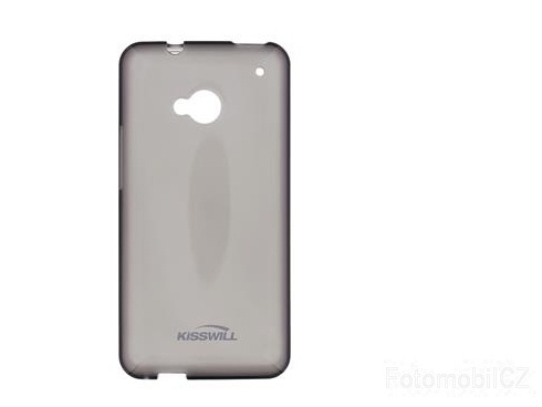 Kisswill TPU černé transparentní silikonové pouzdro pro Nokia Lumia 435