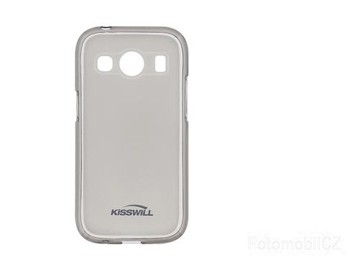 Kisswill TPU černé transparentní silikonové pouzdro pro Samsung G357 Galaxy Ace LTE