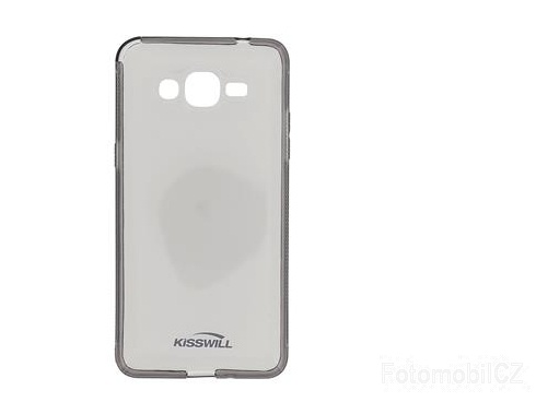 Kisswill TPU černé transparentní silikonové pouzdro pro Samsung G530 Galaxy Grand Prime