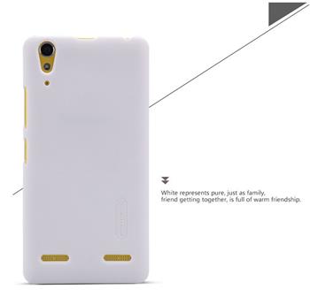 Nillkin Super Frosted Zadní Kryt + fólie White pro Lenovo A6000