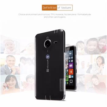 Nillkin Nature TPU průhledné silikonové pouzdro Transparent pro Nokia Lumia 640 XL