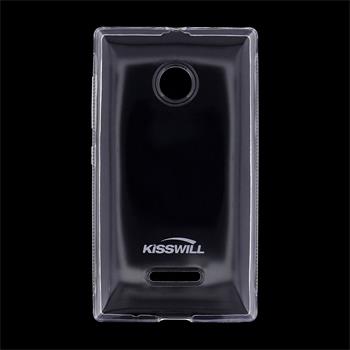 Kisswill TPU silikonové transparentní pouzdro pro Nokia Lumia 640 XL