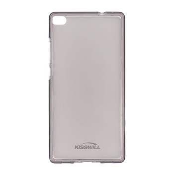 Kisswill TPU černé transparentní silikonové pouzdro pro Huawei Ascend P8