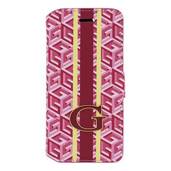 GUFLBKP6GCURE Guess G-Cubeknížkové pouzdro Red pro iPhone 6 / 6S