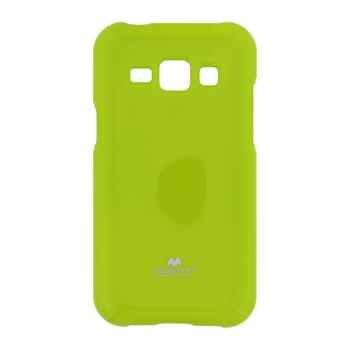 Mercury Jelly silikonové pouzdro pro Samsung J100 Galaxy J1 Lime