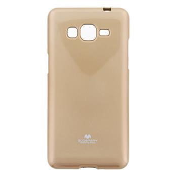 Mercury Jelly silikonové pouzdro pro Samsung G530 Galaxy Grand Prime GOLD zlatá barva