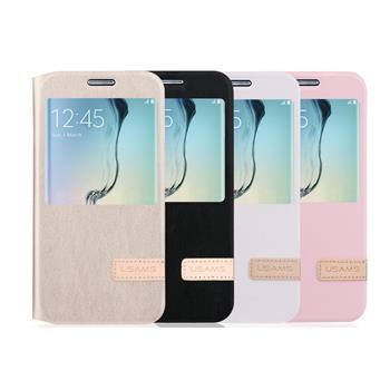 USAMS Muge S-View Pouzdro Black pro Samsung Galaxy Note 5