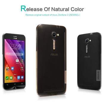 Nillkin Nature TPU průhledné silikonové pouzdro Transparent pro Asus Zenfone 2 ZE500CL