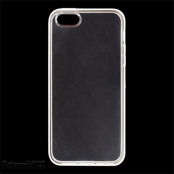 USAMS X-Match TPU Zadní Kryt Rose GOLD zlatá barva pro iPhone 5S / SE