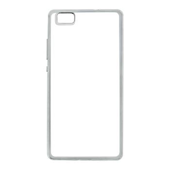 Kisswill TPU silikonové transparentní pouzdro / Grey pro Huawei Ascend P8 Lite