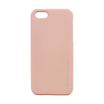 Mercury i-Jelly TPU silikonové pouzdro pro iPhone 5 / 5S / SE Metal Rose GOLD zlatá barva