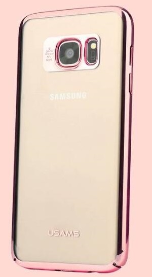 USAMS Kingsir Ochranný Zadní Kryt Rose GOLD zlatá barva pro Samsung G930 Galaxy S7